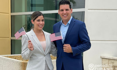 Periodista cubano Alexis Boentes obtiene la ciudadanía de los EEUU