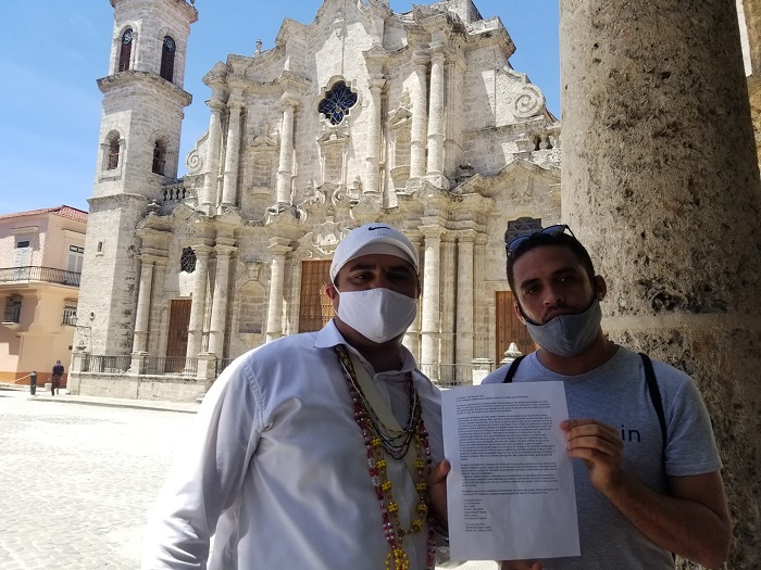 Valdés Cocho sostuvo emotiva llamada con el activista detenido Esteban Rodríguez