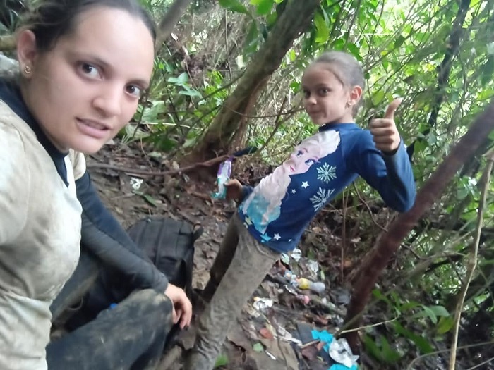 Pese a momentos duros, familia cubana logró atravesar la selva del Darién