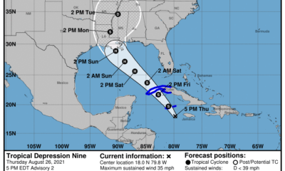 Alerta Ciclónica para el occidente cubano por la tormenta tropical Ida