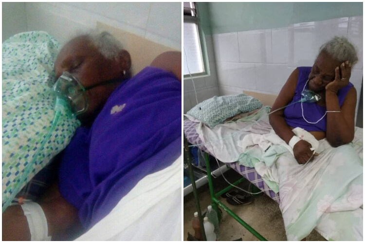 Anciana fallece por falta de atención médica en La Habana. (Serafín Moran-Facebook).