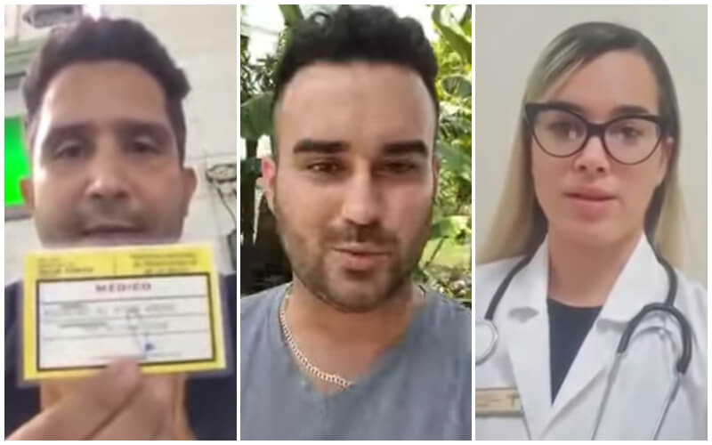 Médicos acosados por las autoridades por video respuesta a Marrero. (Manuel Guerra-Facebook_YouTube).