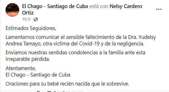 Muere por COVID-19 una doctora embarazada y con dos hijos menores de edad