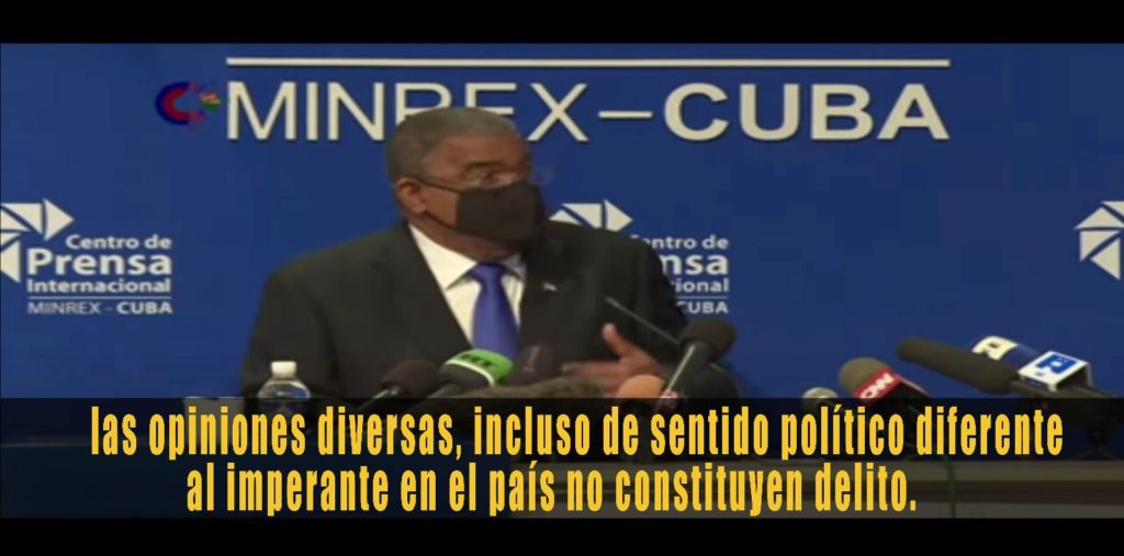 “Protestar no es un delito” Presidente del Tribunal Supremo de Cuba (1)