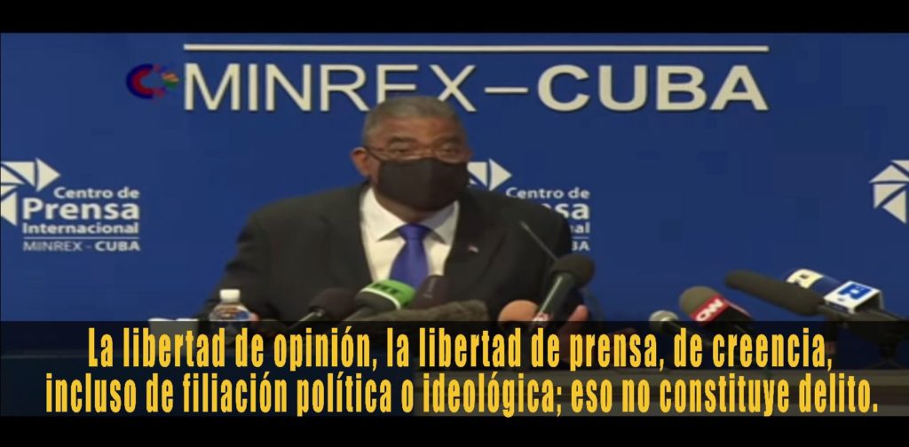“Protestar no es un delito” Presidente del Tribunal Supremo de Cuba (1)