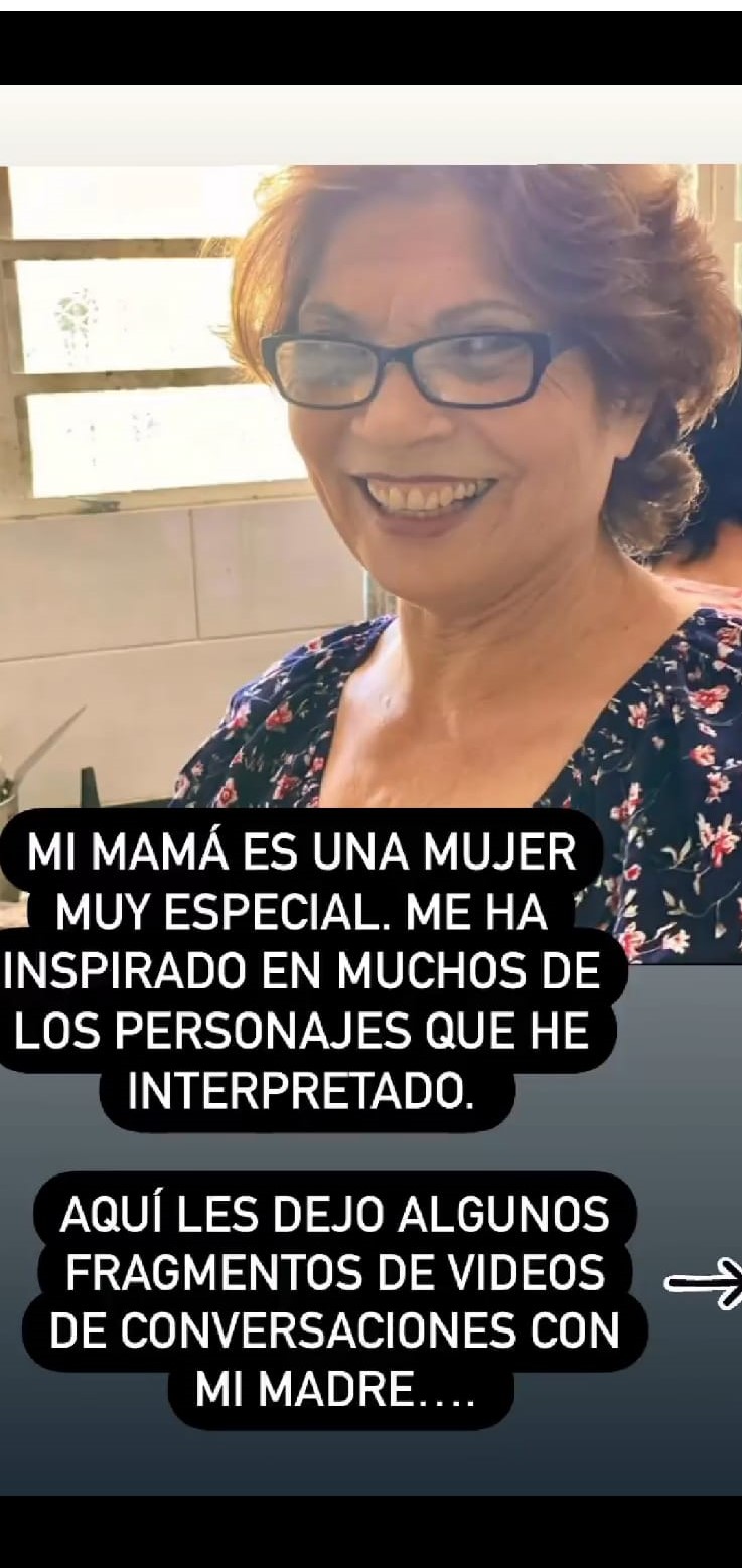 Yuliet Cruz orgullosa de su mamá