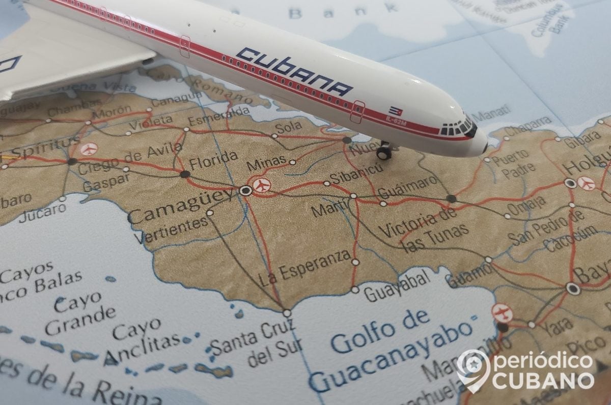 Imagen ilustrativa de un avión de Cubana de Aviación.