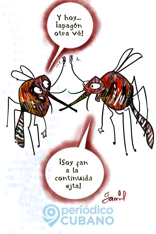 Garrincha-apagones-Cuba-mosquitos