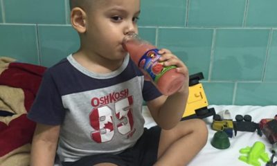 Piden ayuda para trata a un niño cubano enfermo de cáncer