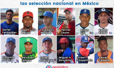 12 Peloteros que han abandonado el equipo Cuba sub -23 de beisbol en mexico