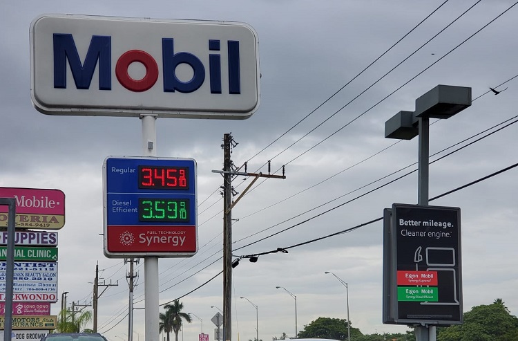 El precio de la gasolina en Florida es el doble que en 2020. (Foto: Periódico Cubano)