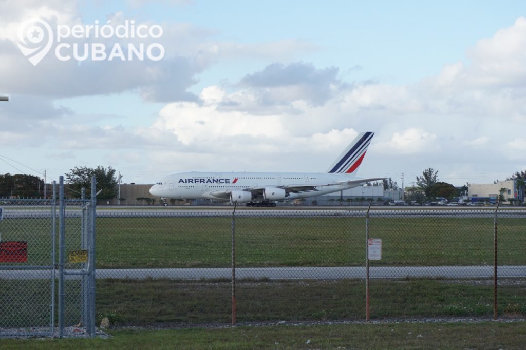 Itinerario oficial de los vuelos entre Cuba y Francia