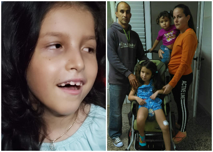 Niña cubana Ashlin Naara necesita ayuda para acceder a un nuevo tratamiento médico