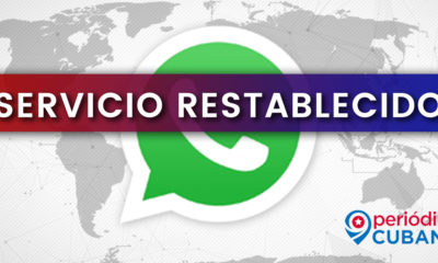 Servicio de Whatsapp restablecido