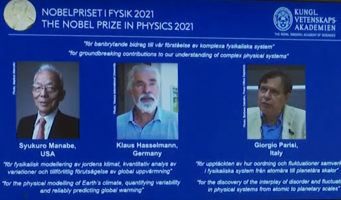 Premio Nobel de Física 2021