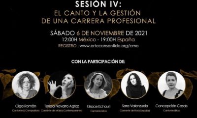 Conversatorio y Concierto El canto y la gestión de una carrera profesional. (Foto Fundación SM)