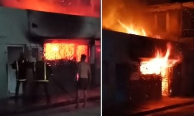 Incendio destruye casa en Manzanillo