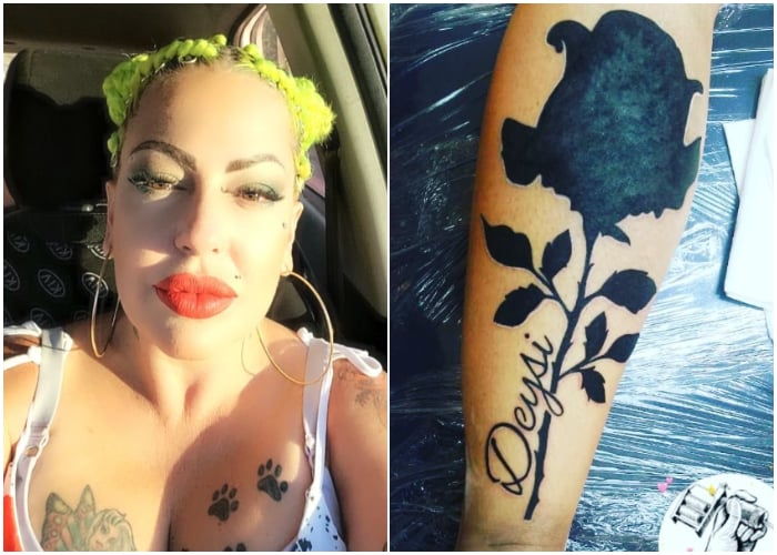 La Diosa se borra un tatuaje para olvidar su pasado