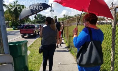 Centros de detección de COVID-19 en el sur de Florida reportan grandes filas