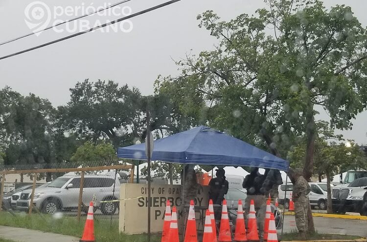Punto de pruebas de detección de COVID-19. (Foto Periódico Cubano)