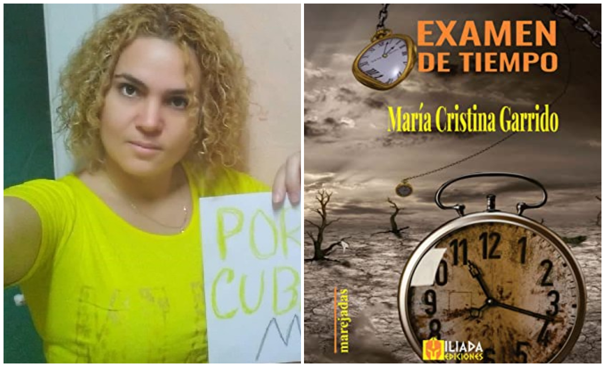 Sale a la venta un libro de poemas de la presa política cubana María Cristina Garrido
