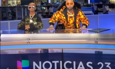 ¡Reguetonero cubano OVI da las noticias a lo Serrano en Univisión 23!