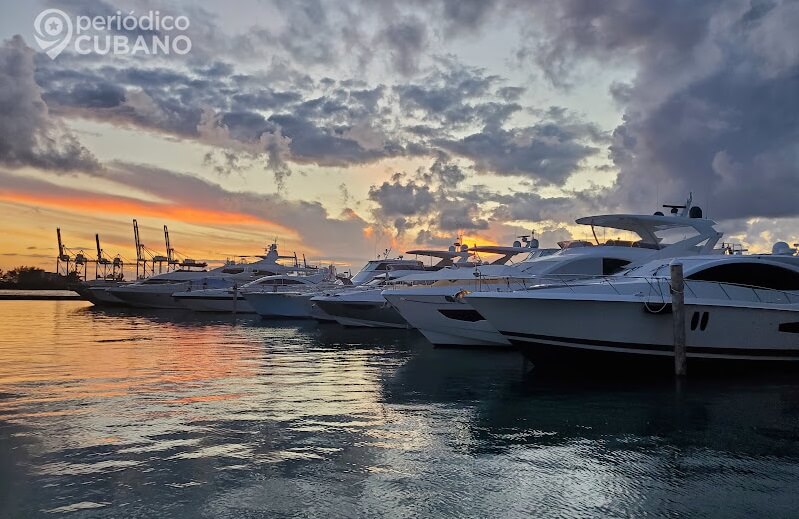 Barcos Miami Beach botes yates. (Periódico Cubano)