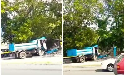 Camión provoca un grave accidente cerca del Zoológico de 26