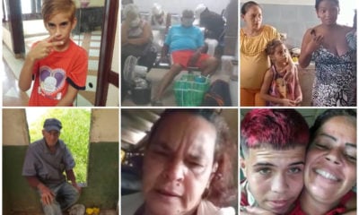 Casos de personas vulnerables en Cuba (Collage: Facebook/Twitter)