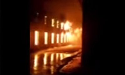 Incendio en La Escogida de Tabaco San Antonio de los Baños