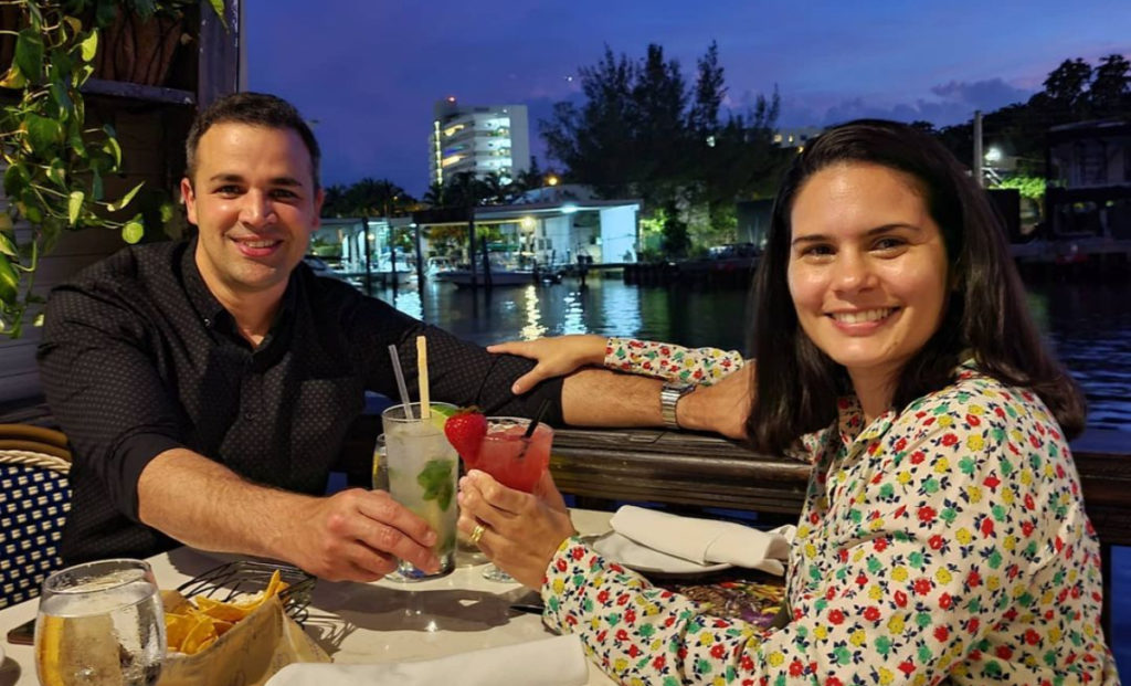 Lieter Ledesma y su esposa Laura celebran su octavo aniversario de bodas (Foto: Lieter Ledesma-Instagram)