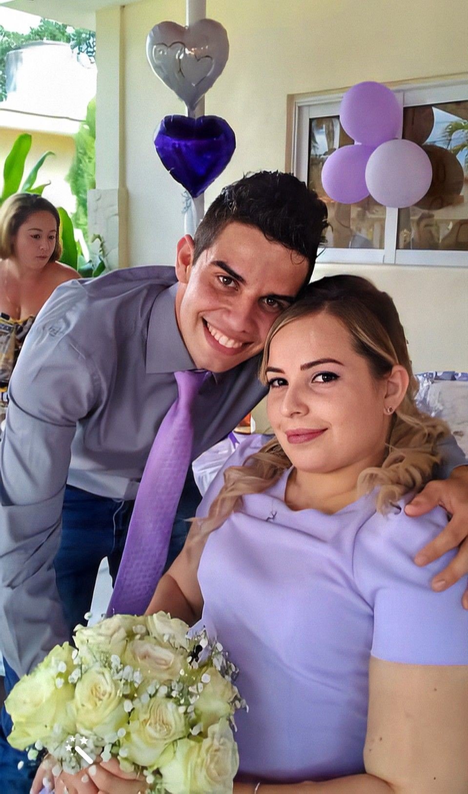 Mailen Diaz Almaguer se casa