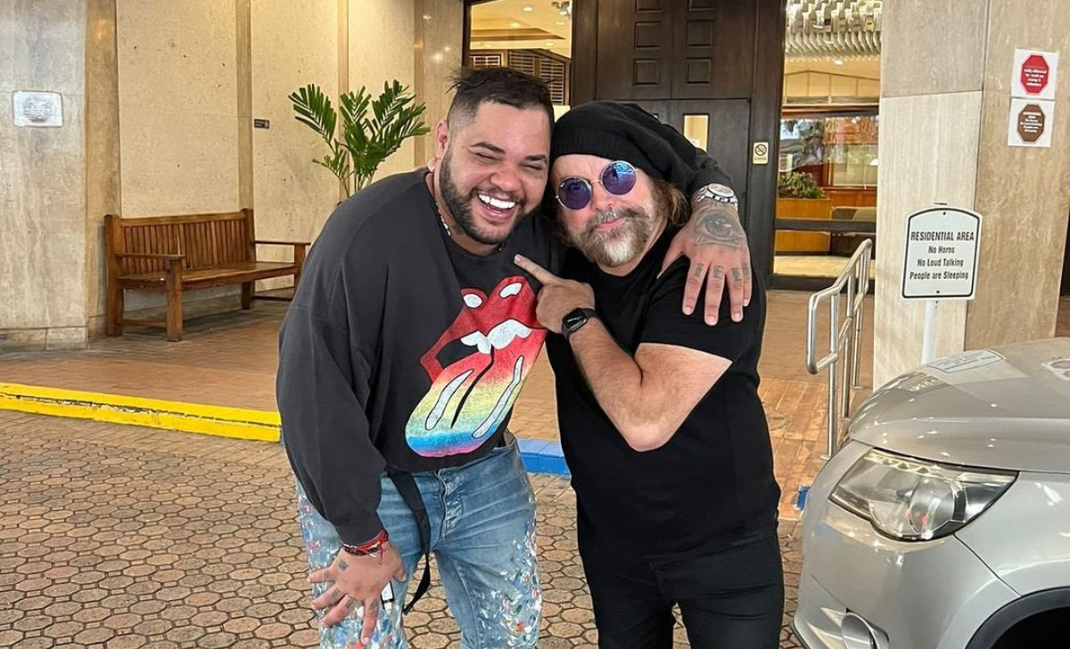 El Taiger y Carlos Varela