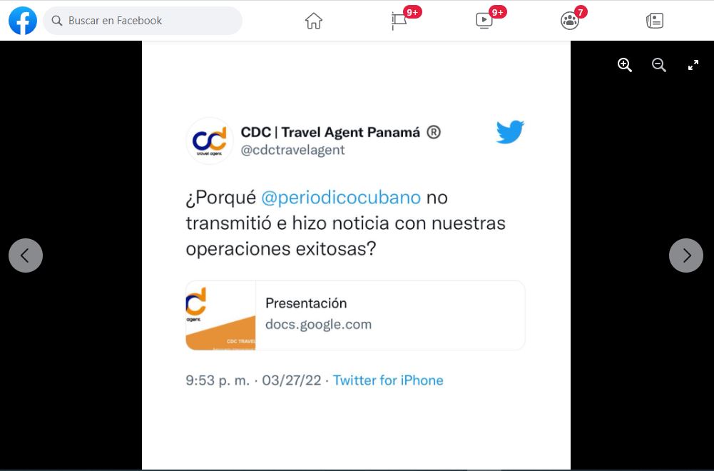Operaciones exitosas de CDC Travel