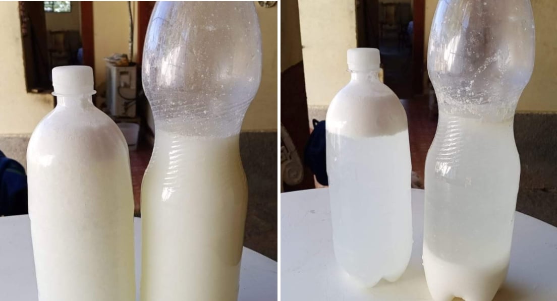 Venden leche cortada en Matanzas