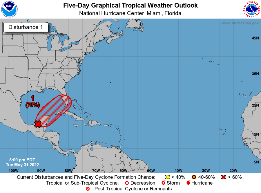 Aviso especial del Instituto de Meteorología ante posible ciclón tropical (2)