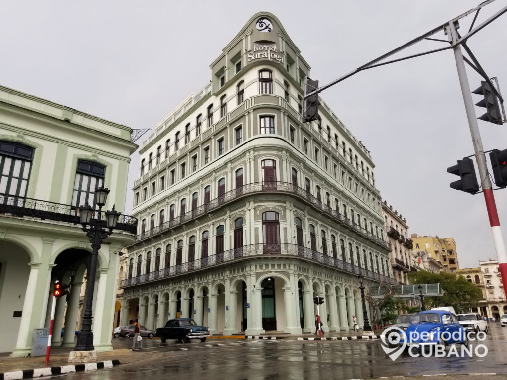 Hotel Saratoga antes de la explosion