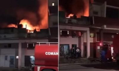 Incendio en Centro Habana