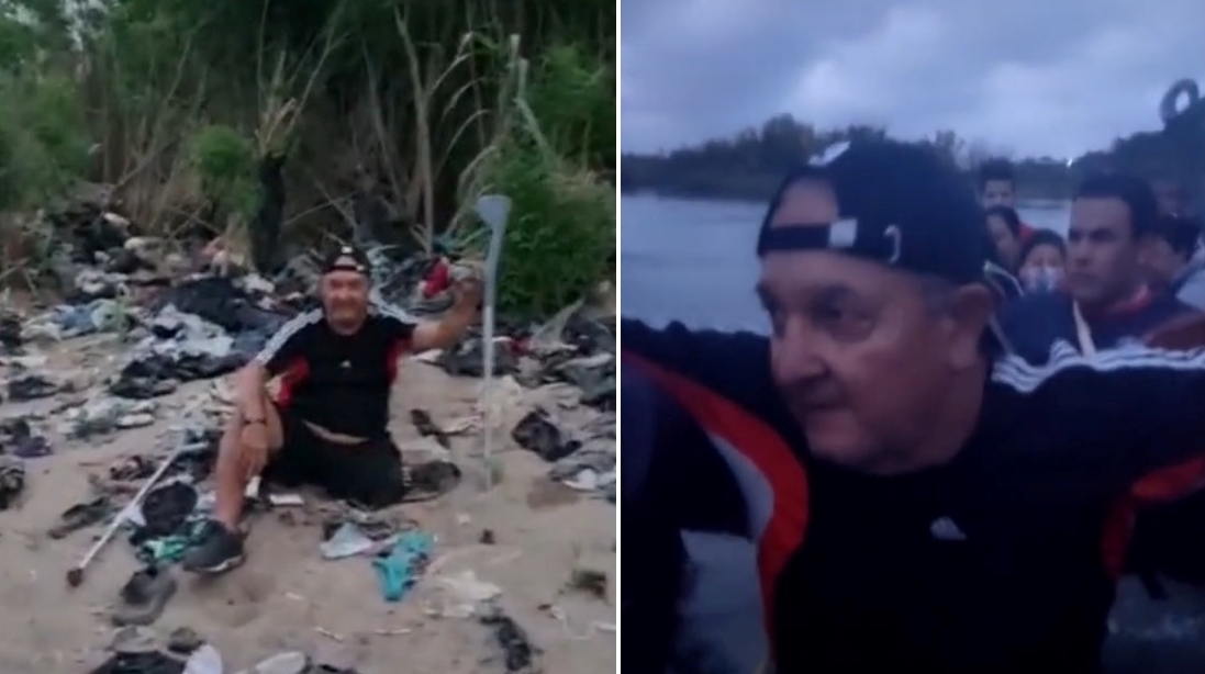 Noticias de Cuba más leídas: Persona con una sola pierna logra cruzar el rio Bravo