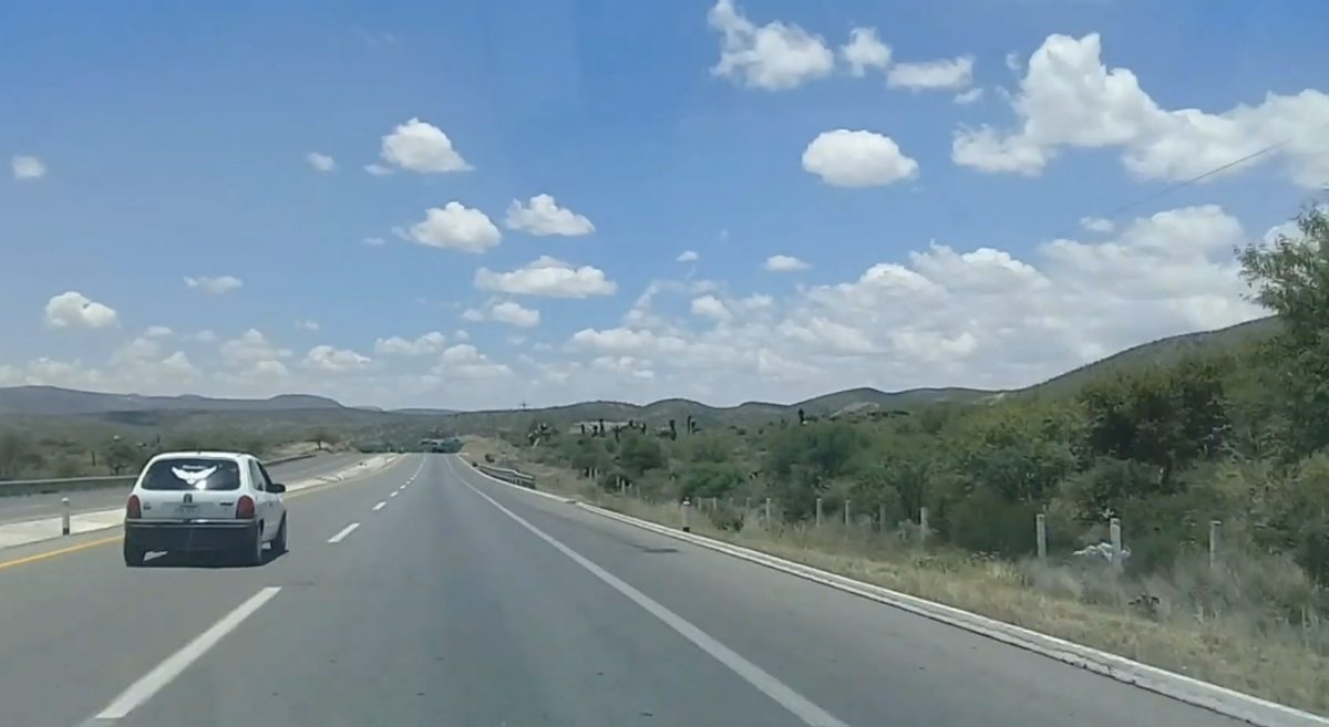 Tramo carretera de San Luis Potosí a Zacatecas