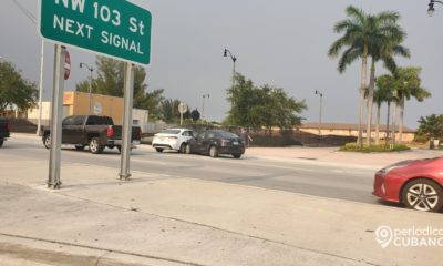 Violento choque cuando el tránsito estaba en horario pico en la avenida 87 de Hialeah 2