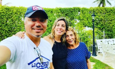 Coralita Veloz se reúne con su hija en Miami