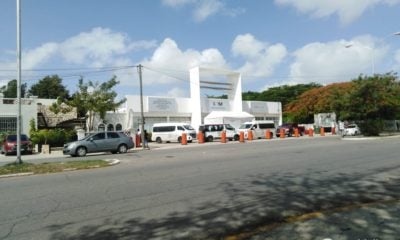 Cubanos en Mérida protestan frente al INM por la deportación de coterráneos con visa (1)