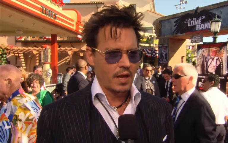 Johnny Depp actor de Hollywood