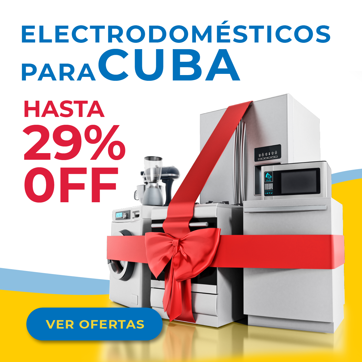 La tienda virtual de DimeCuba ofrece precios bajos y descuentos en electrodomésticos