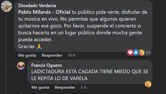 Piden cancelar concierto de Pablo Milanes