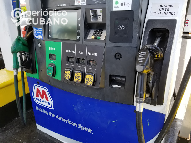 Precio de la gasolina en EEUU promedio nacional rebasa los cinco dólares por galón