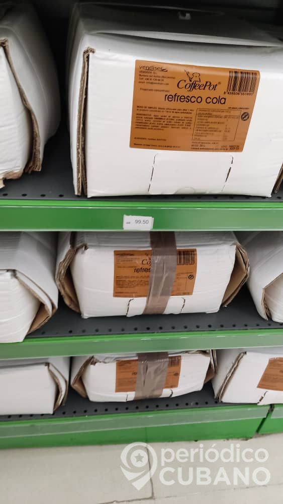 Régimen vende bolsas de refresco por casi 100 dólares en las tiendas en MLC (7)