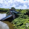 Colapsa puente sobre el río Sagua que unía el poblado de Sitiecito con la cabecera municipal (3)