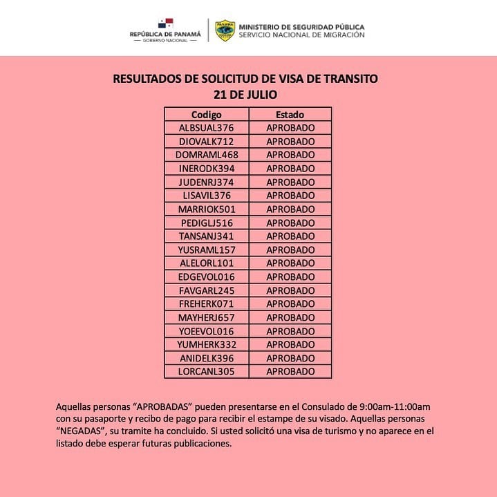 Embajada de Panamá cierra servicios consulares con cientos de casos pendientes para visados de tránsito y turismo